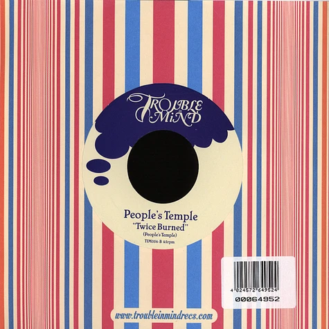 Peoples Temple - Brand New Thing / Twice Burned