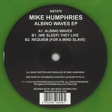 Mike Humphries - Albino Waves EP
