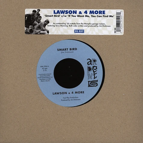 Lawson & 4 More - Smart Bird / If You Want Me You Can Find Me