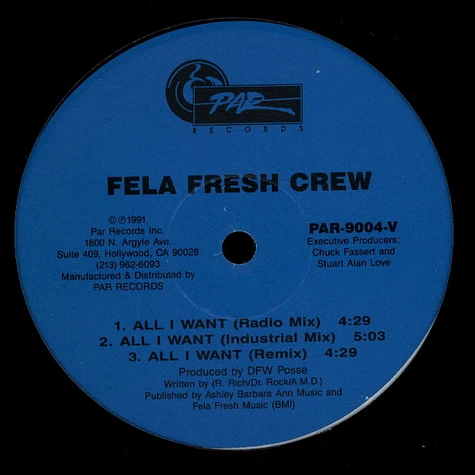 Fela Fresh Crew - All I Want