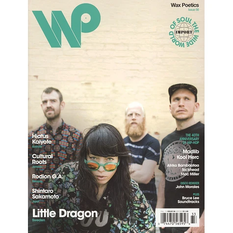 Waxpoetics - Issue 56 - Little Dragon / Hiatus Kaiyote Cover