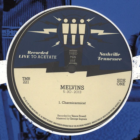 The Melvins - Third Man Live