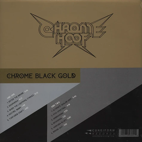 Chrome Hoof - Chrome Black Gold