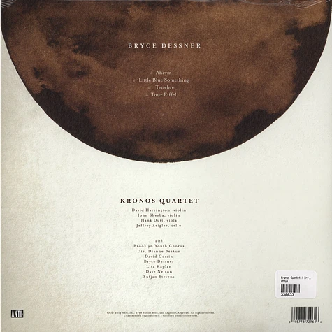 Kronos Quartet / Bryce Dessner - Aheym