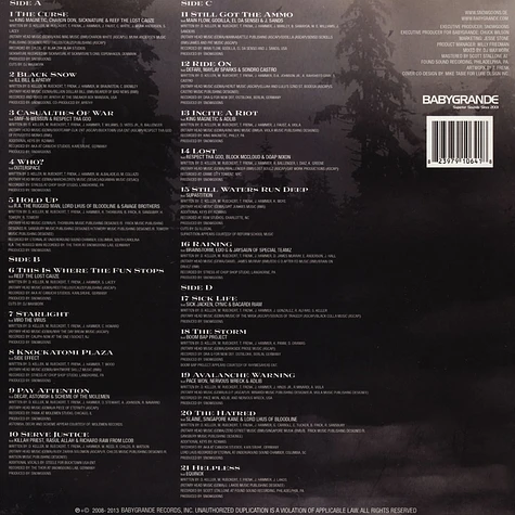Snowgoons - Black Snow Volume 1 White Vinyl Edition