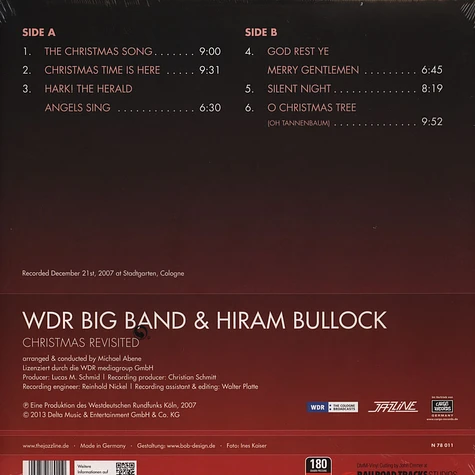 WDR Big Band & Hiram Bullock - Christmas Revisited