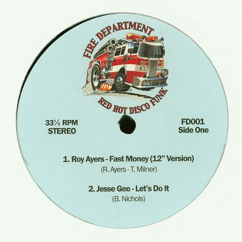 V.A. - Fire Department - Blazin’ Hot Disco Funk & Boogie