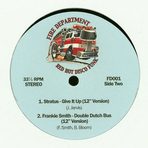V.A. - Fire Department - Blazin’ Hot Disco Funk & Boogie
