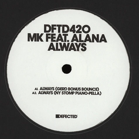 MK feat. Alana - Always (Gerd / NY Stomp Remixes)