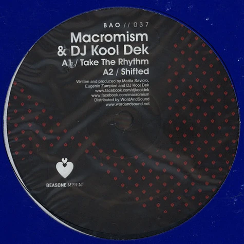 Macromism & DJ Kool Dek - Take The Rhythm