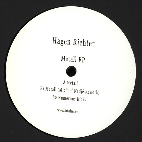 Hagen Richter - Metall EP