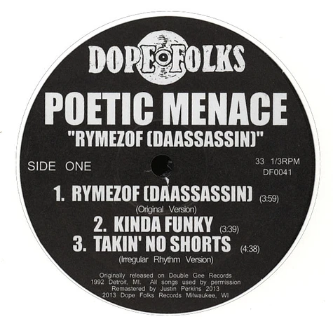 Poetic Menace - RymezOf (DaAssassin)