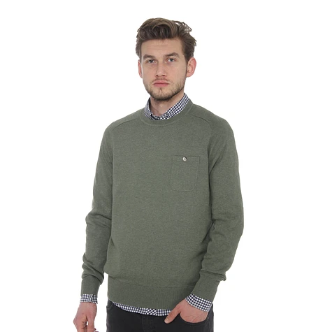 Ben Sherman - Saddle Sleve Crew Neck Pocket Sweater