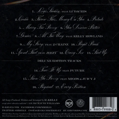 R. Kelly - Black Panties Deluxe Edition