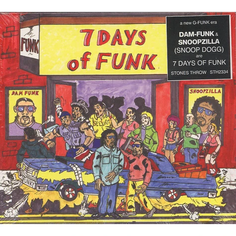 7 Days Of Funk (Dam-Funk & Snoopzilla aka Snoop Dogg) - 7 Days Of Funk