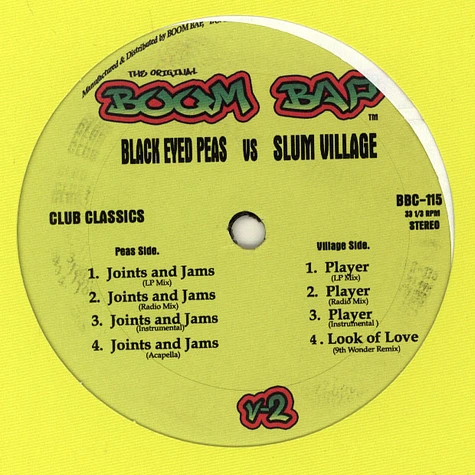 Black Eyed Peas / Slum Village - Black Eyed Peas VS Slum Village