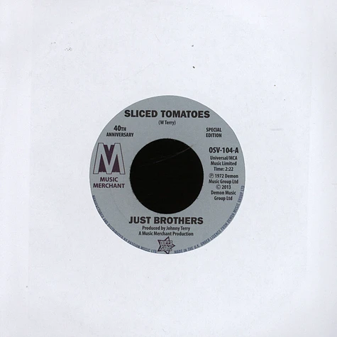 Just Brothers / Eloise Laws - Sliced Tomatoes / Love Factory