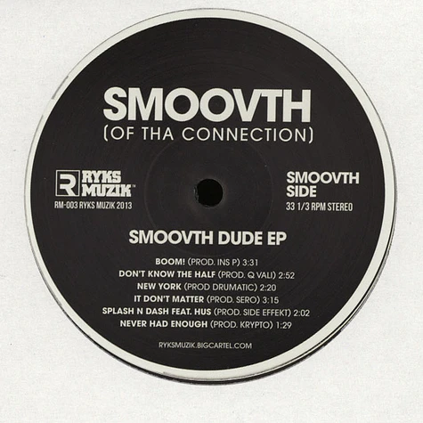 SmooVth - SmooVth Dude EP