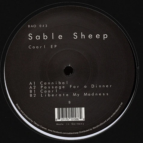 Sable Sheep - Caarl EP