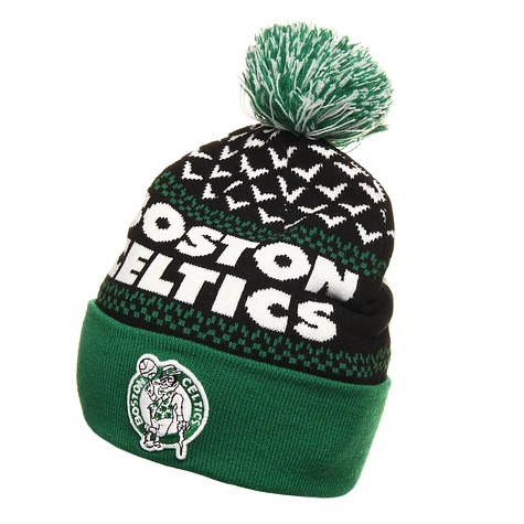 Mitchell & Ness - Boston Celtics NBA Nujacq Cuffed Knit Beanie