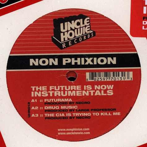 Non Phixion - The Future Is Now Instrumentals