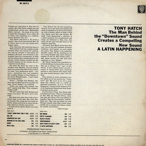 Tony Hatch - A Latin Happening