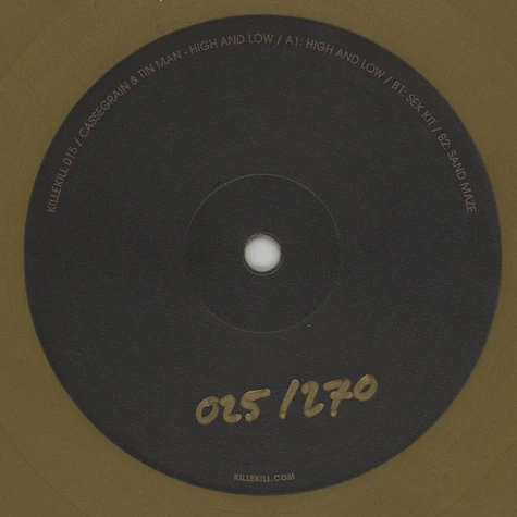 Cassegrain & Tin Man - High & Low Gold Vinyl Edition