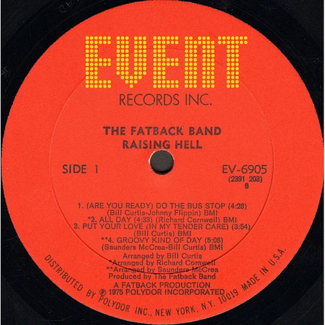 The Fatback Band - Raising Hell