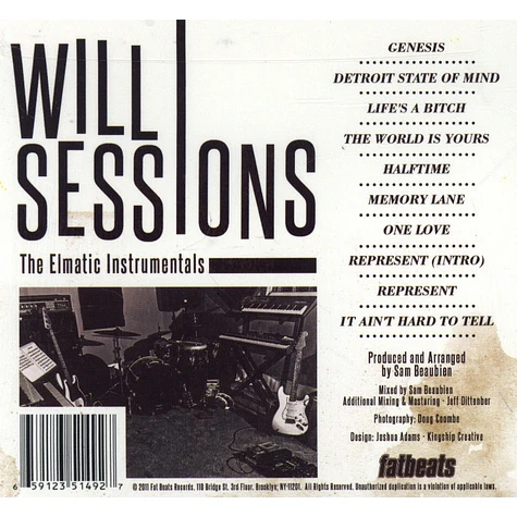 Will Sessions - The Elmatic Instrumentals