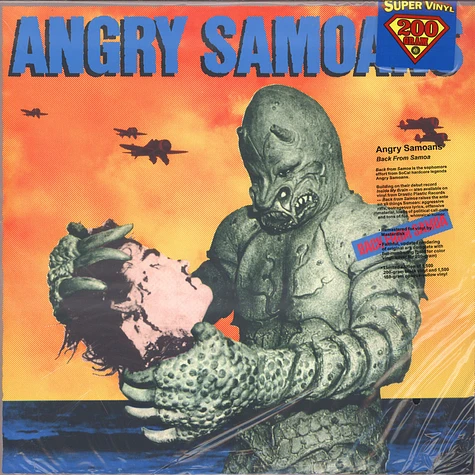 Angry Samoans - Back From Samoa Black Vinyl Edition