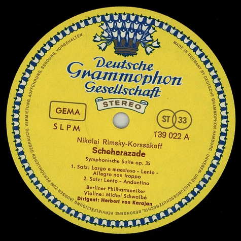Nikolai Rimsky-Korsakov / Berliner Philharmoniker • Herbert von Karajan - Scheherazade