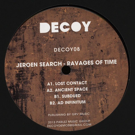 Jeroen Search - Ravages of Time EP