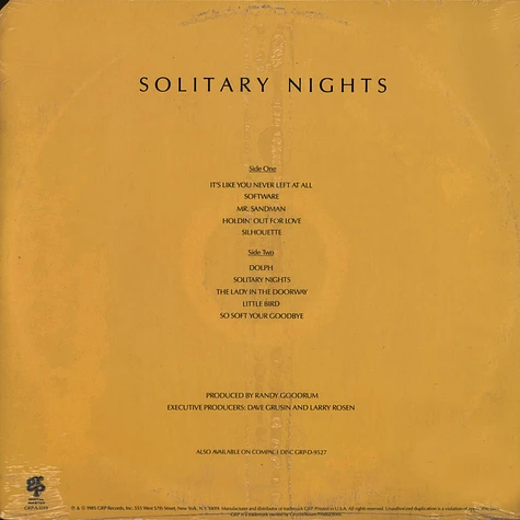 Randy Goodrum - Solitary Nights