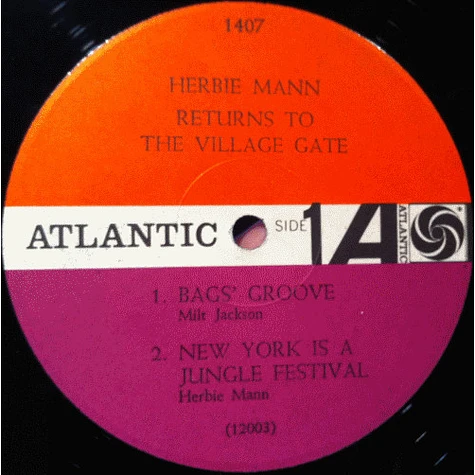 Herbie Mann - Herbie Mann Returns To The Village Gate