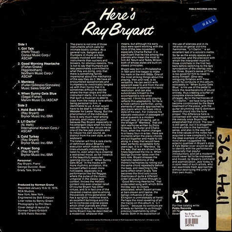 Ray Bryant - Here's Ray Bryant