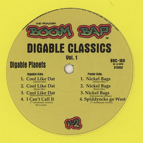 Digable Planets - Digable Classics Vol. 1