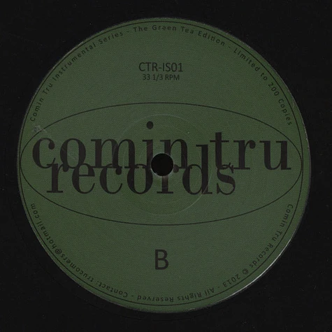 Tru Comers - CominTru Instrumental Series: The Green Tea Edition