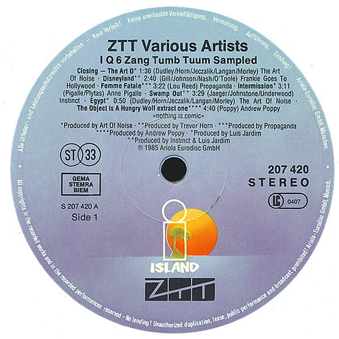 V.A. - I Q 6 Zang Tumb Tuum Sampled