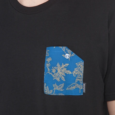 Akomplice - Blue Floral Pocket T-Shirt