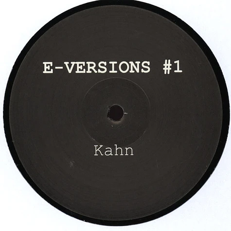 E-Versions - Volume 1: Kahn