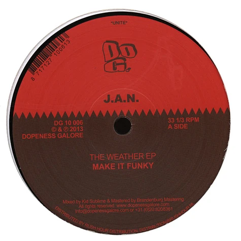 J.A.N. - The Weather EP