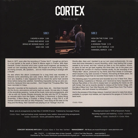Cortex - I Heard A Sigh