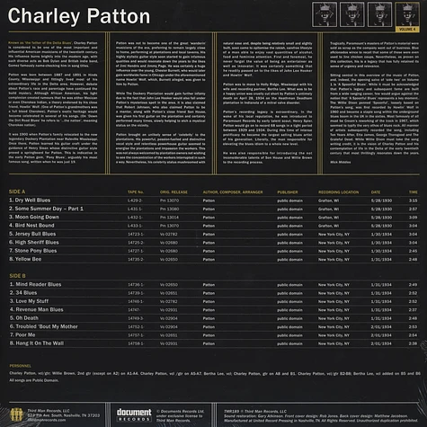 Charley Patton - Complete Recorded Works in Chronological Order Volume 4