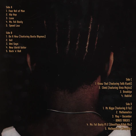 Mos Def - Black On Both Sides Black Vinyl Version