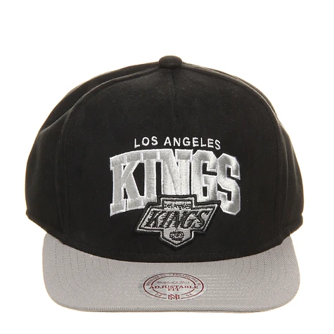 Mitchell & Ness - Los Angeles Kings NHL Arch Nubuk Snapback Cap