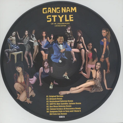 Psy - Gangnam Style Picture Disc (Slightly Warped Copies)