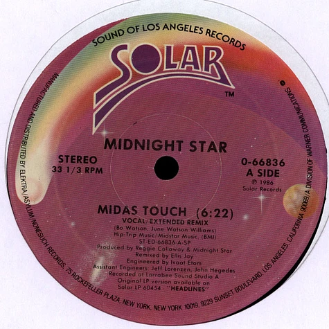Midnight Star - Midas Touch