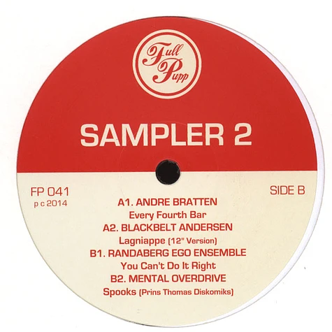 Bratten, Andersen, Randaberg, Overdrive - Full Pupp Sampler 2