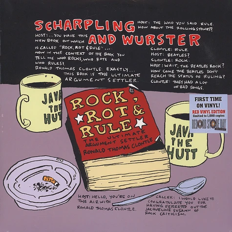Scharpling & Wurster - Rock, Rot & Rule Red Vinyl Edition