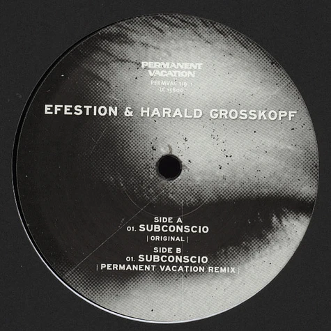 Efestion & Harald Grosskopf - Subconscio